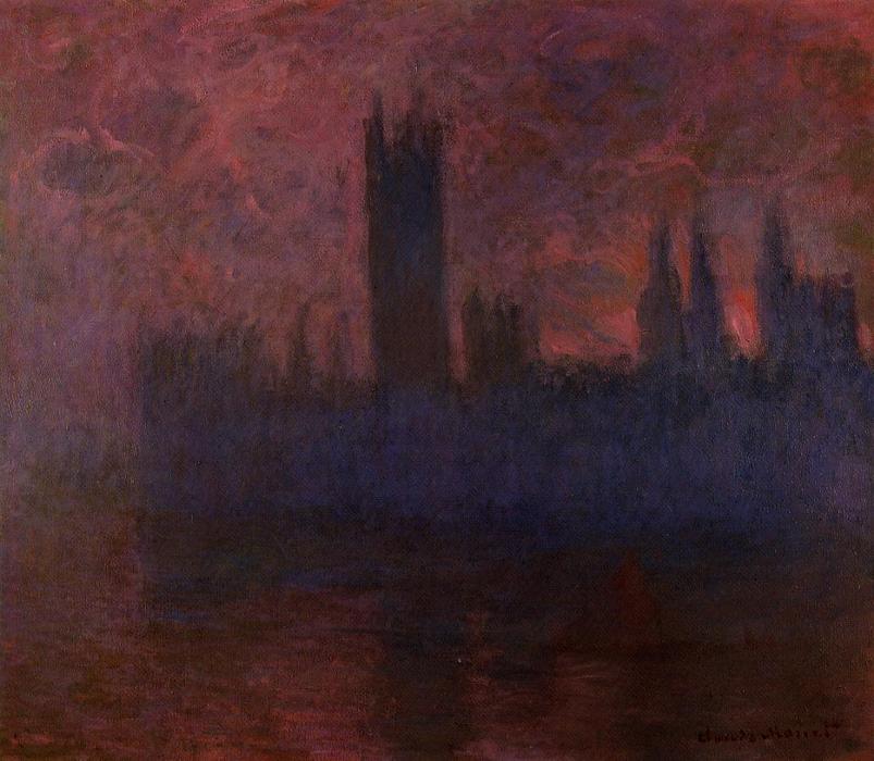 Parlamento Odaları, Gül Senfonisi - Claude Monet
