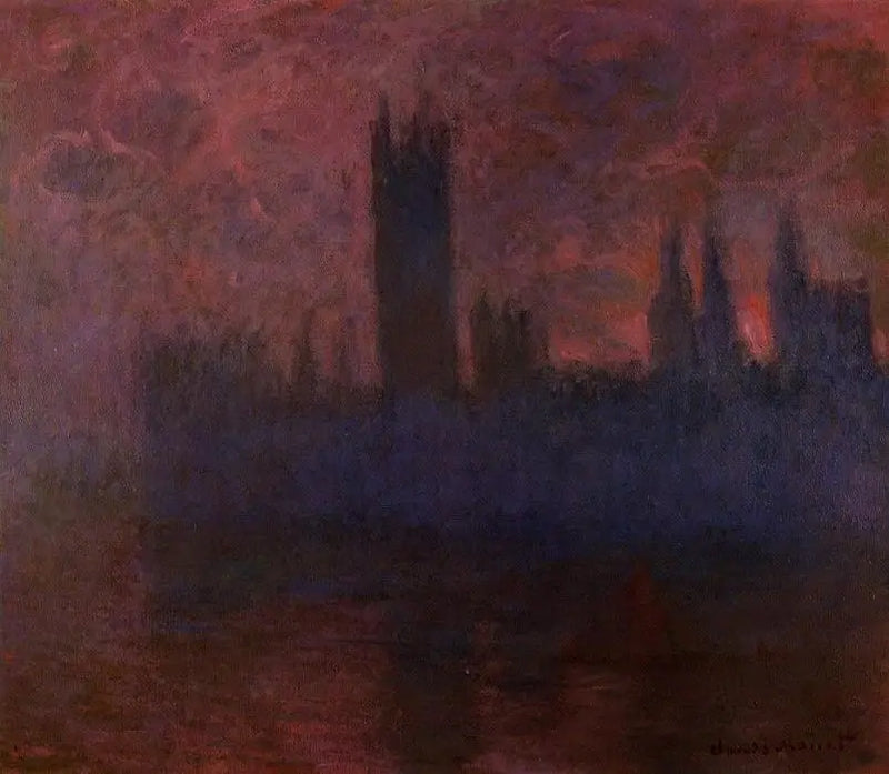 Parlamento Odaları, Gül Senfonisi - Claude Monet