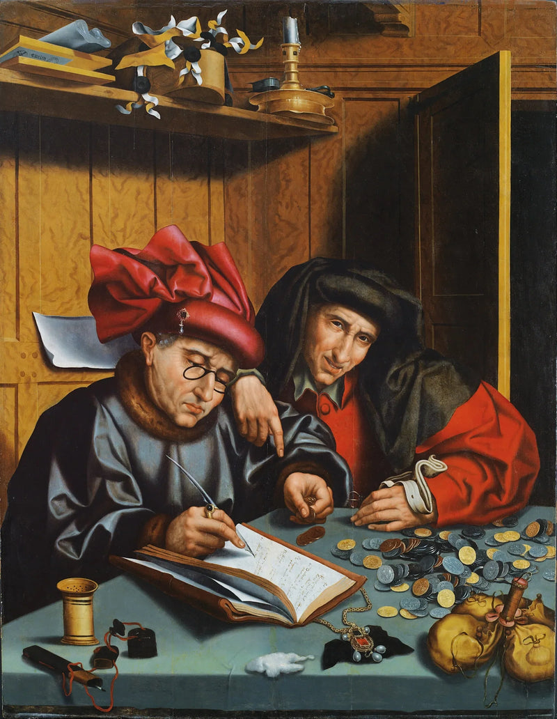 Gümüş Değiştiriciler - Marinus van Reymerswale