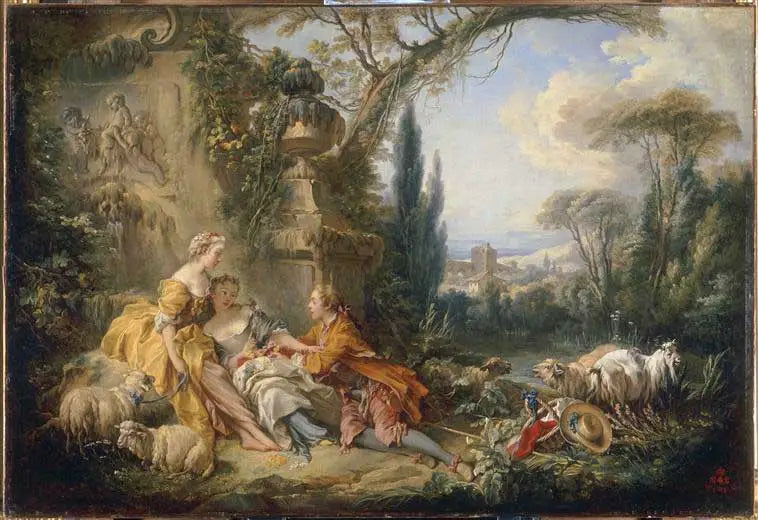 Kırsal yaşamın cazibeleri - François Boucher