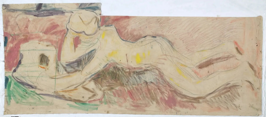 Araştırmacılar: karnının üstünde yatan çocuk - Edvard Munch