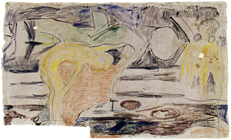 Araştırmacılar: ayakta duran çocuk grubu - Edvard Munch