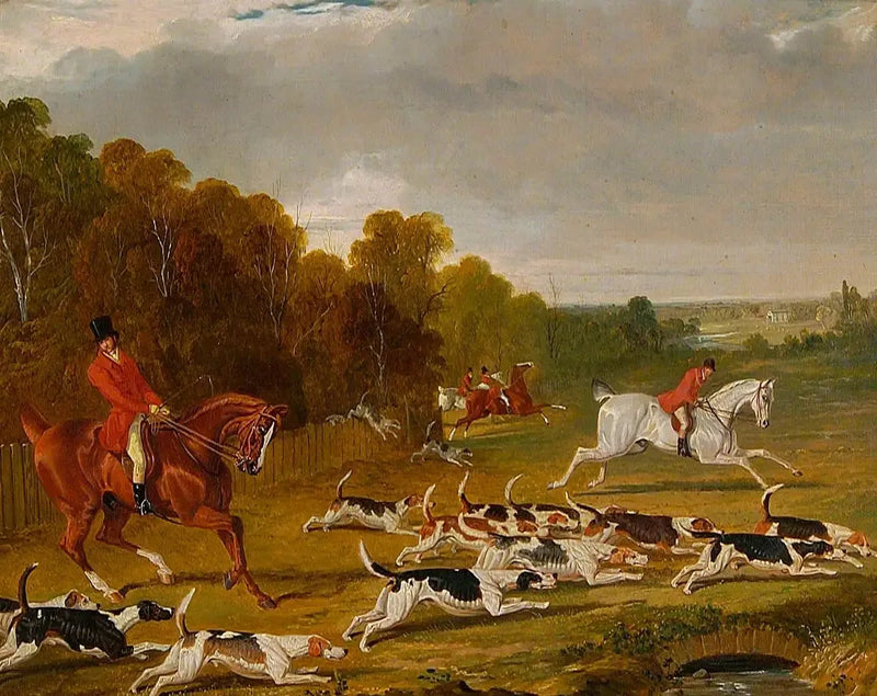 Köpekler Sırdan Ayrılıyor - John Frederick Herring, Sr.