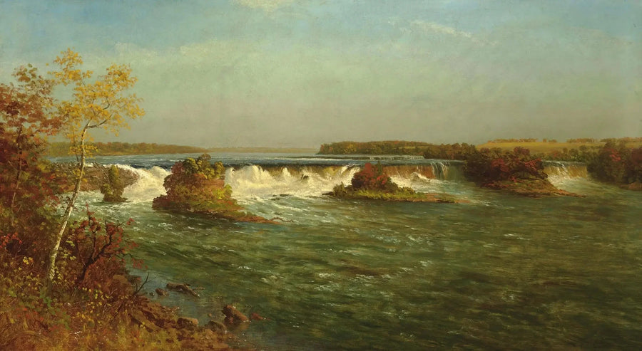 Saint-Antoine Şelaleleri - Albert Bierstadt
