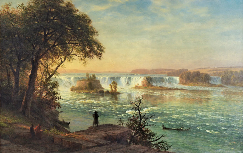 Saint-Antoine Şelaleleri - Albert Bierstadt