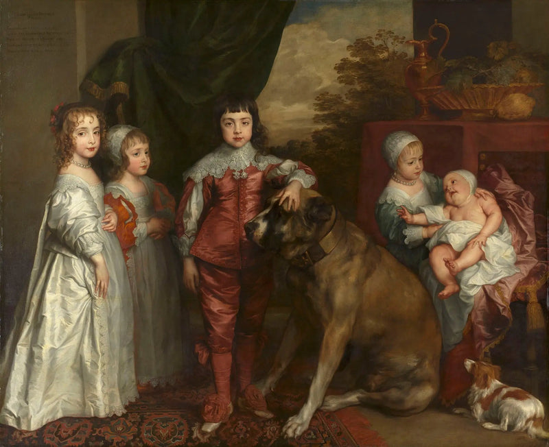 Kral Charles'ın Beş Çocuğu - Antoine van Dyck