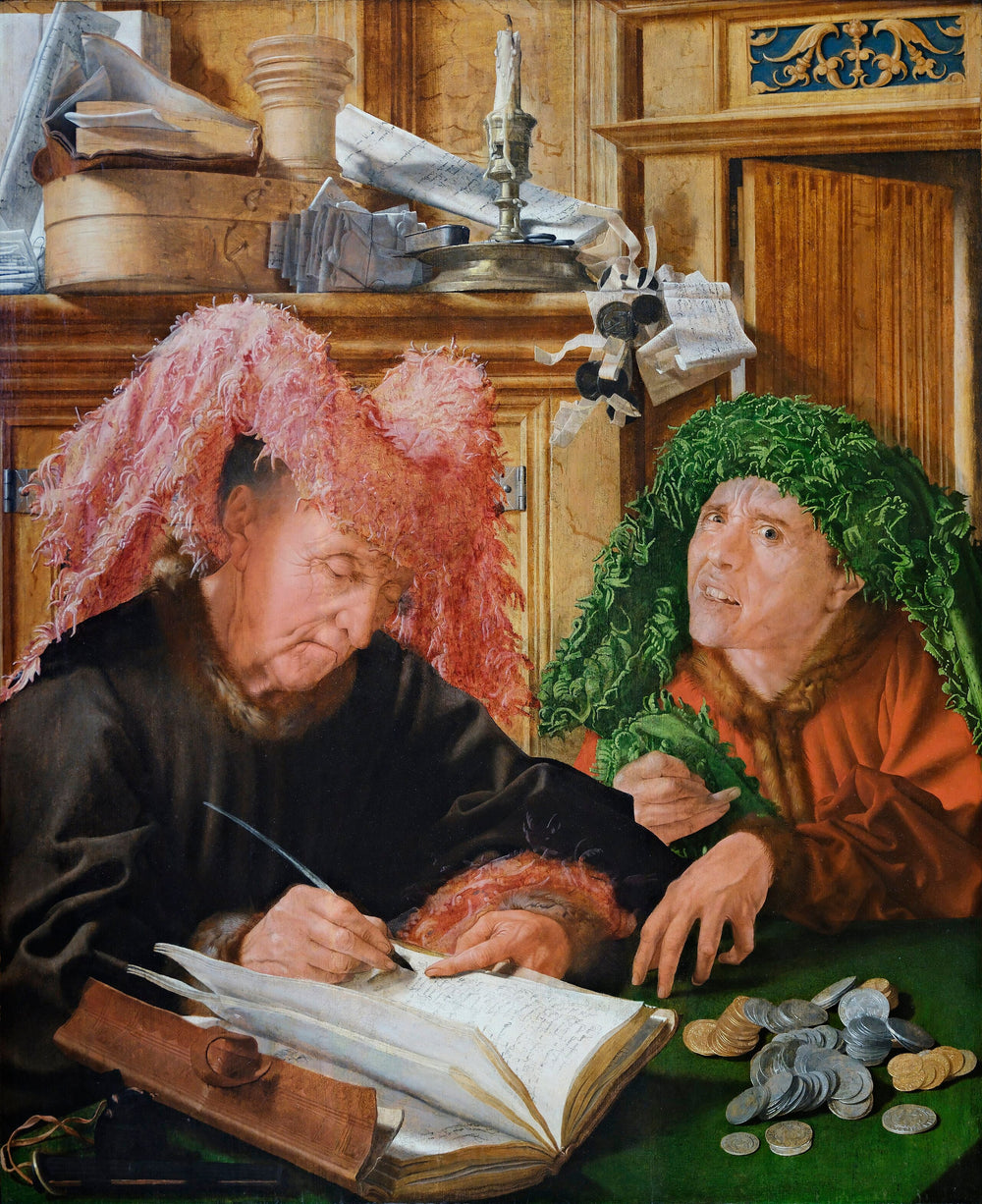 Les collecteurs d’impôts - Marinus van Reymerswale - Alpha Reproduction