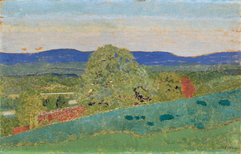Mavi Tepeler - Édouard Vuillard