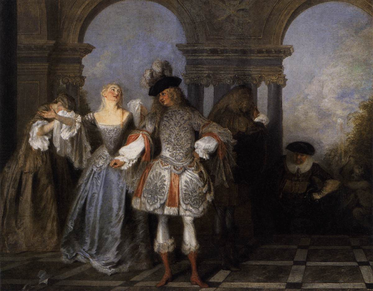 Fransız oyuncular - Antoine Watteau