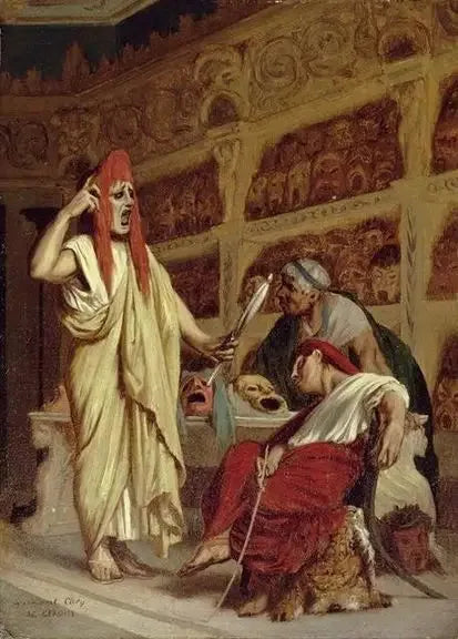 Komedyenler - Jean-Léon Gérôme