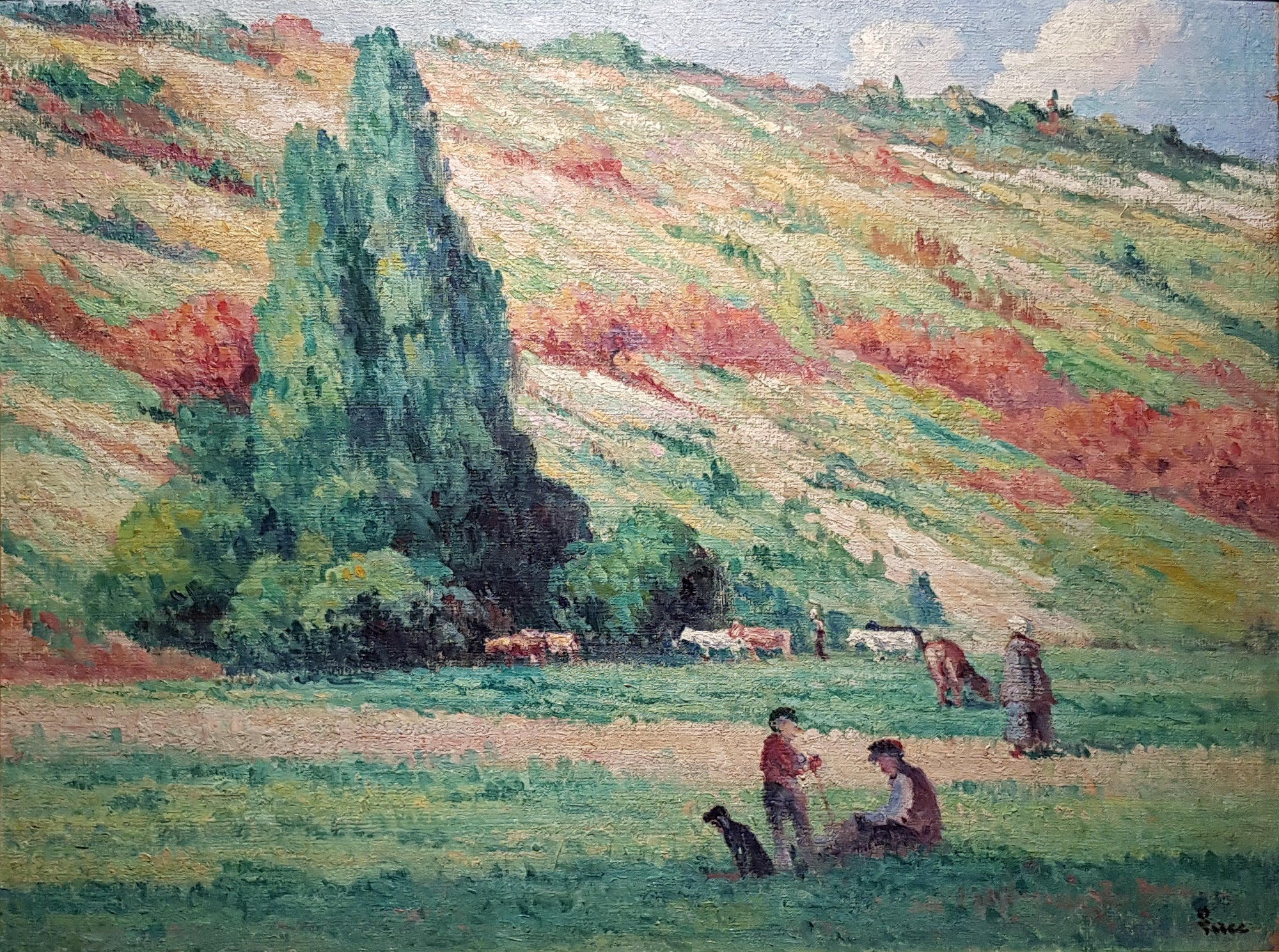 Les Côteaux, Bessy-sur-Cure - Maximilien Luce