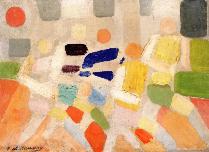 Koşucular - Robert Delaunay