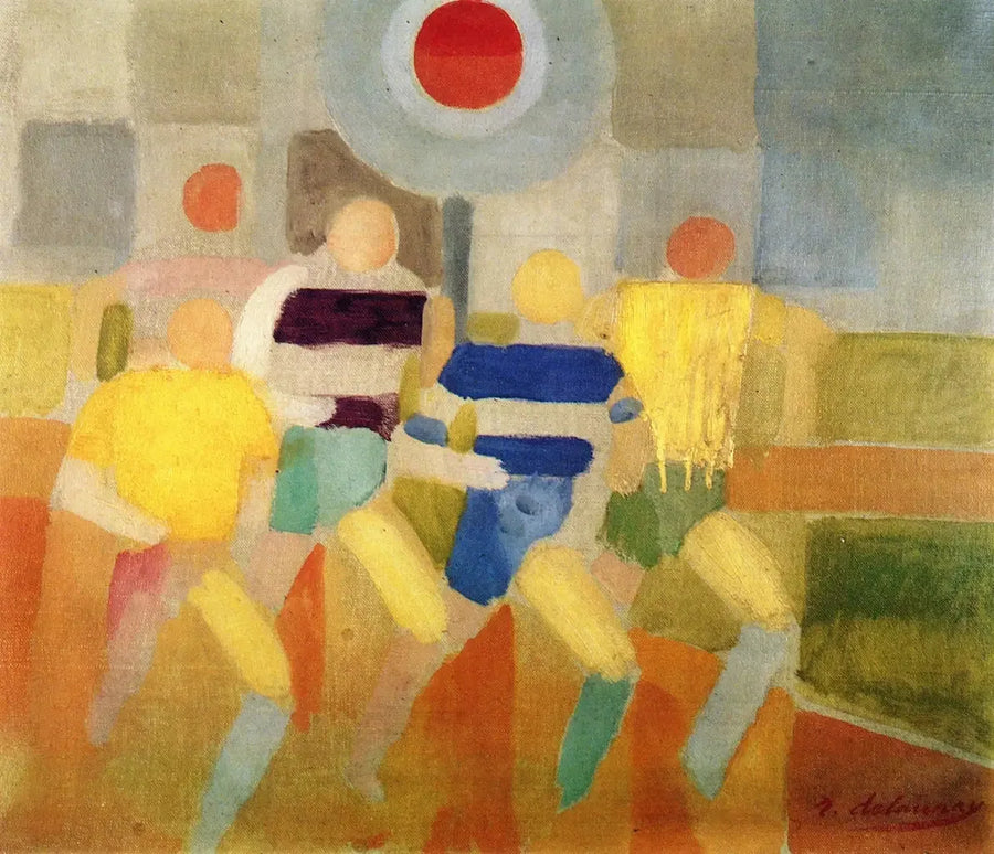 Koşucular - Robert Delaunay