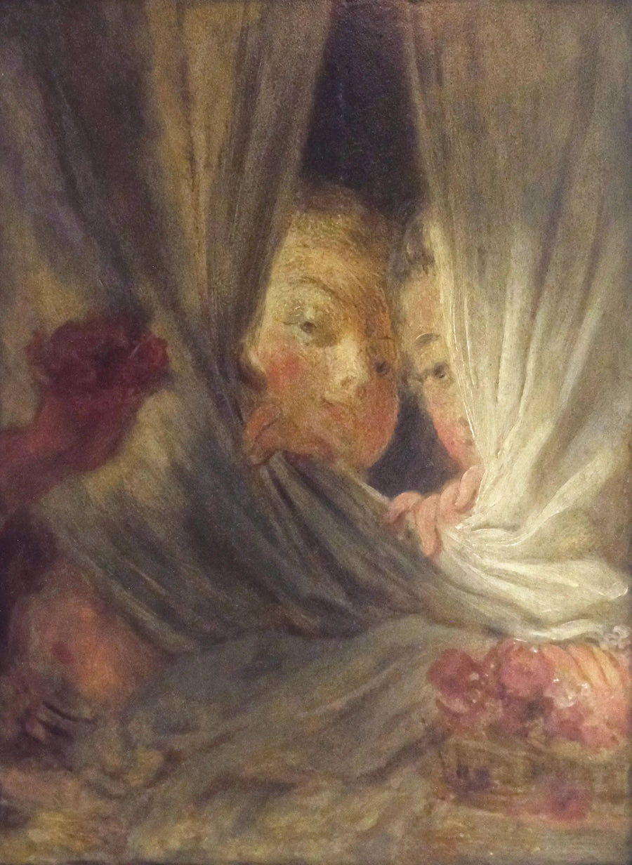 Les Curieuses - Jean-Honoré Fragonard