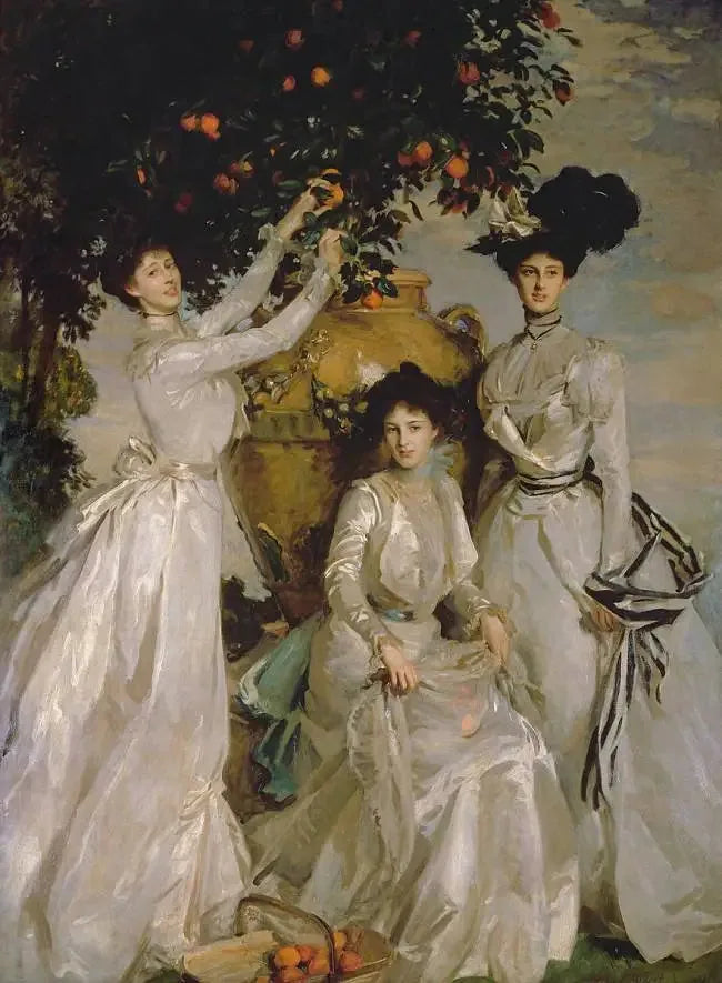 Alexandra, Mary ve Theo Acheson - John Singer Sargent