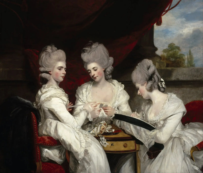 Waldegrave Hanımefendileri - Joshua Reynolds