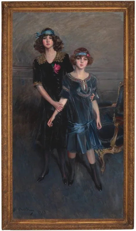 Muriel ve Consuelo Vanderbilt Hanımefendileri - Giovanni Boldini