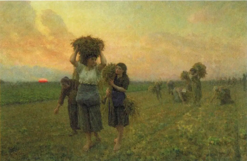 Son Hasatçı Kadınlar - Jules Breton