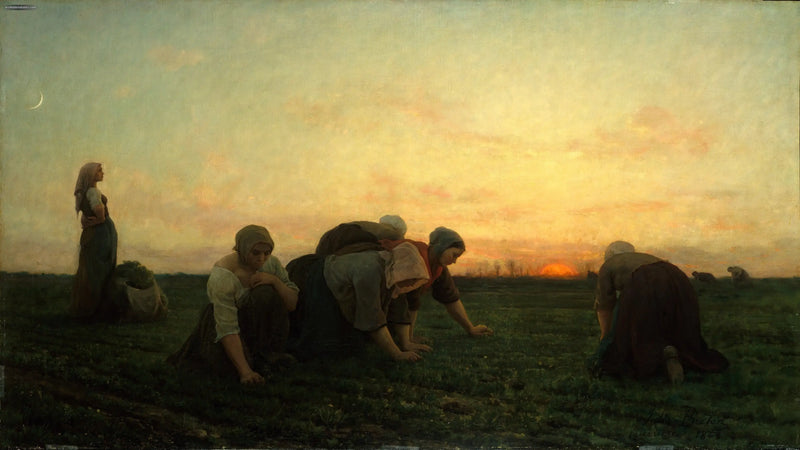 Yabani Ot Temizleyiciler - Jules Breton