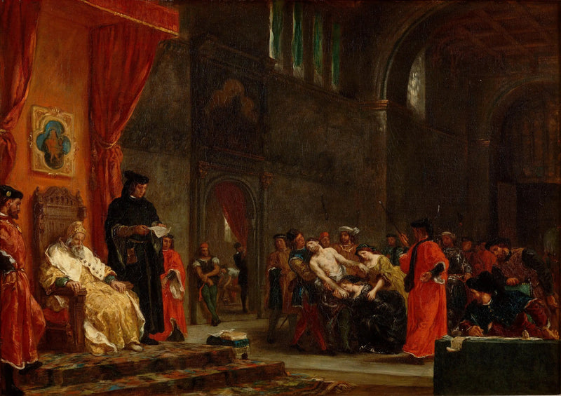 İki Foscari - Eugène Delacroix