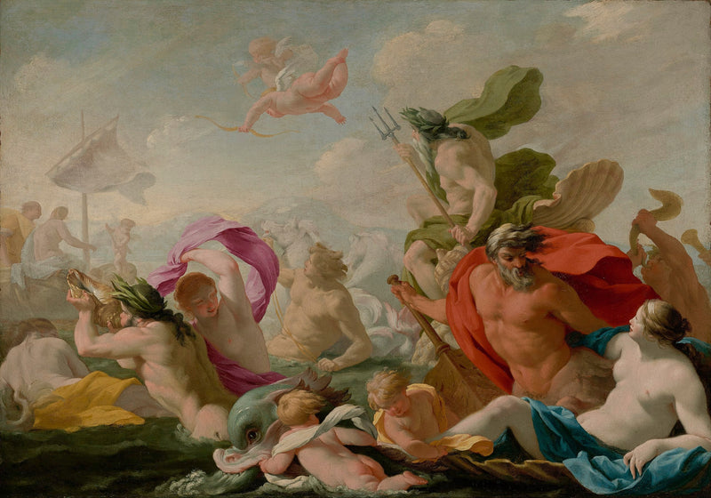 Deniz Tanrıları Aşk'a Saygı Duyuyor - Eustache Le Sueur