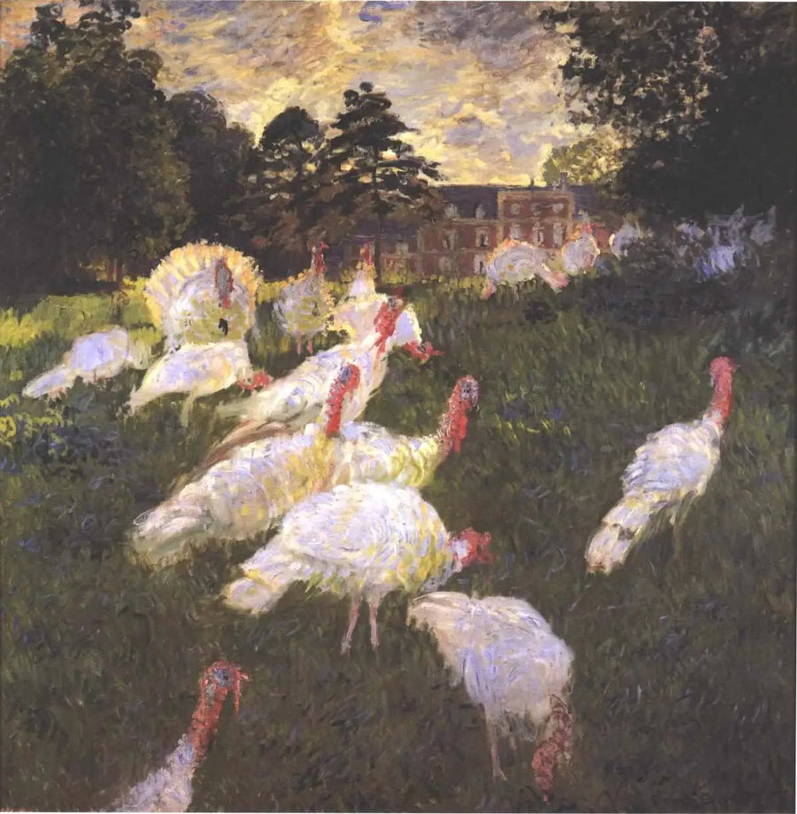 Hindi Güvercinler - Claude Monet