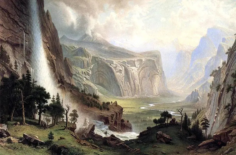 Yosemite Kubbeleri - Albert Bierstadt