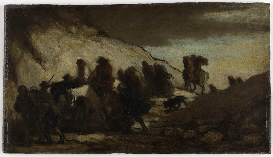 Göçmenler - Honoré Daumier
