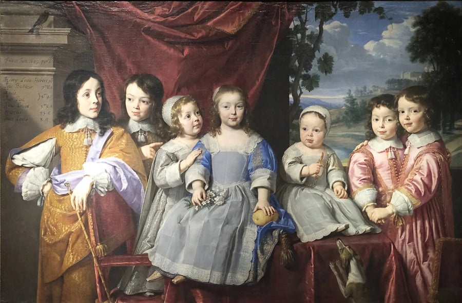 Habert de Montmor Çocukları - Philippe de Champaigne