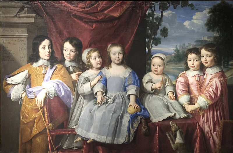 Habert de Montmor Çocukları - Philippe de Champaigne