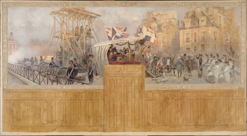 1792'de Gönüllü Askerlik Kaydı - Édouard Detaille