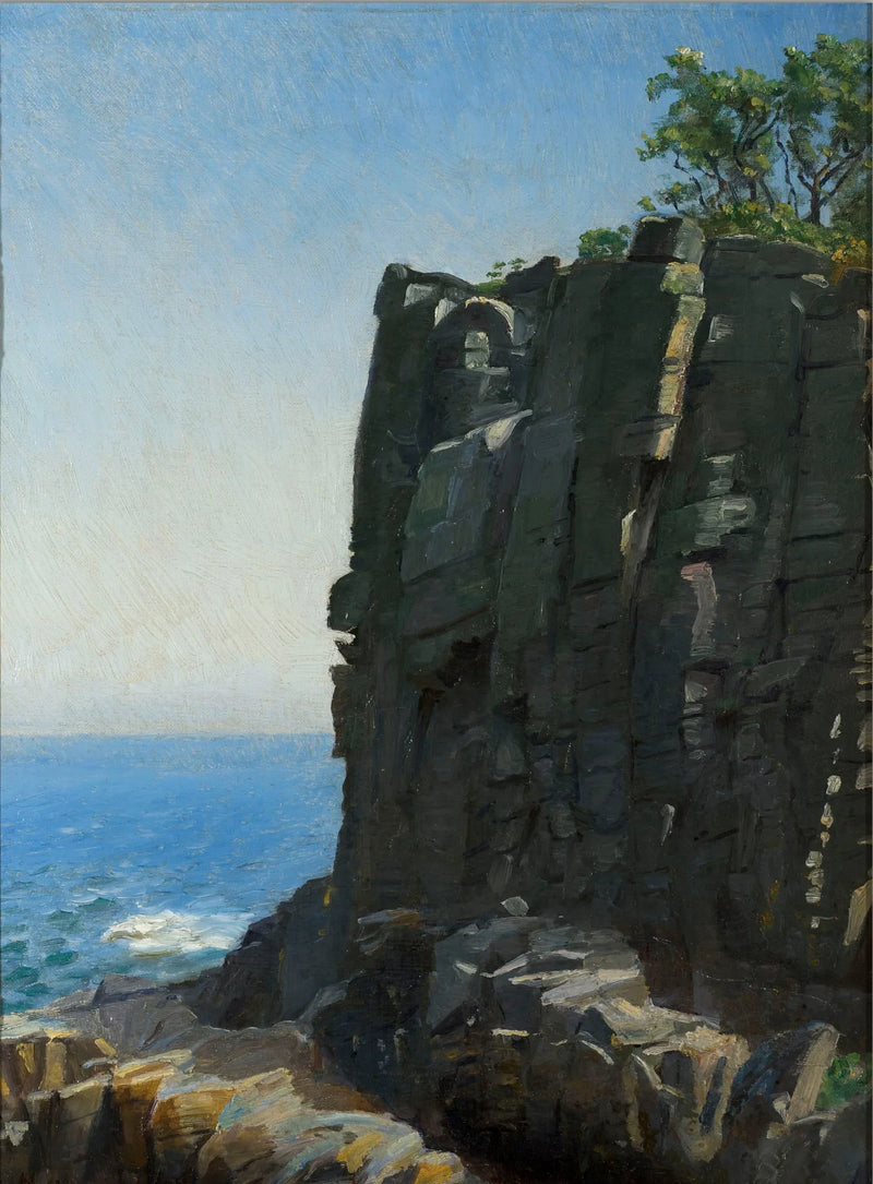 Rø'deki Kutsal Alan Kayalıkları - Michael Peter Ancher