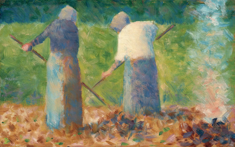Montfermeil'in Samanlıkları - Georges Seurat