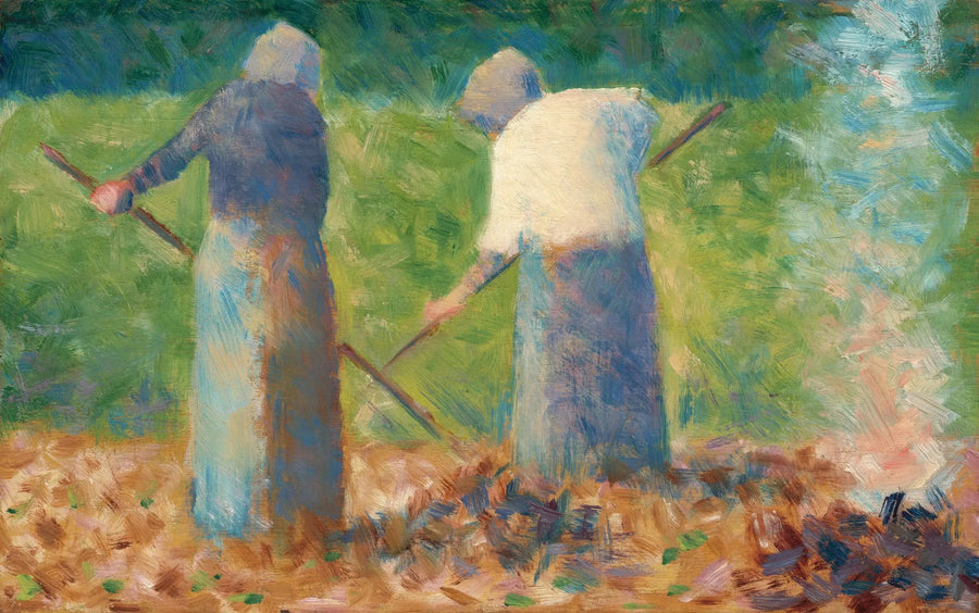Montfermeil'in Samanlıkları - Georges Seurat