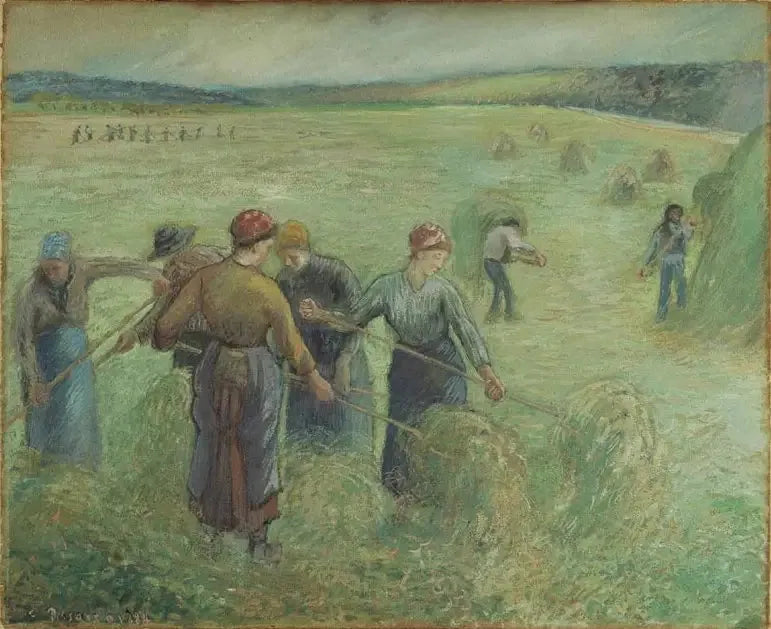 Biçiciler - Camille Pissarro