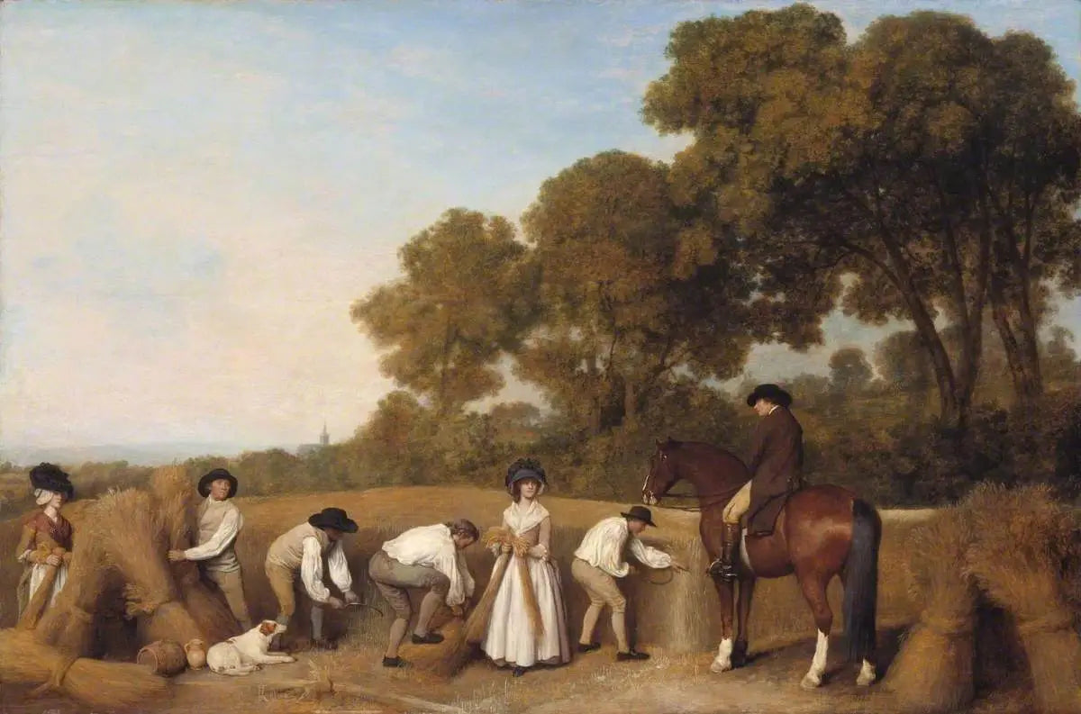 Les faucheurs - George Stubbs - Alpha Reproduction