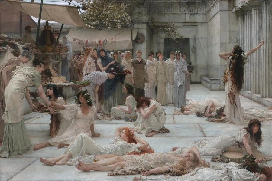 Amfissa'nın Kadınları - Lawrence Alma-Tadema