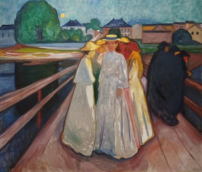 Köprüdeki Kadınlar - Edvard Munch