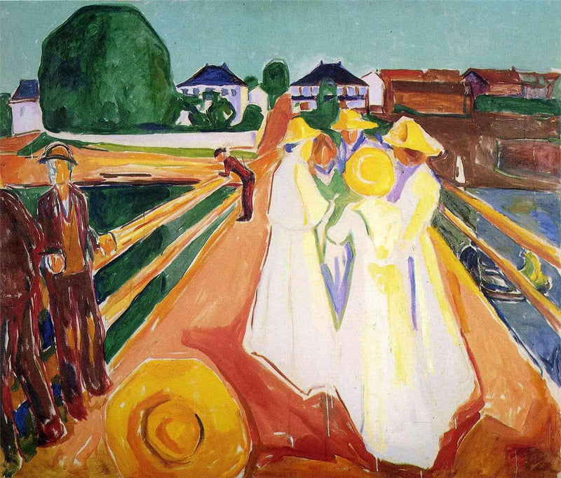 Köprüdeki Kadınlar - Edvard Munch