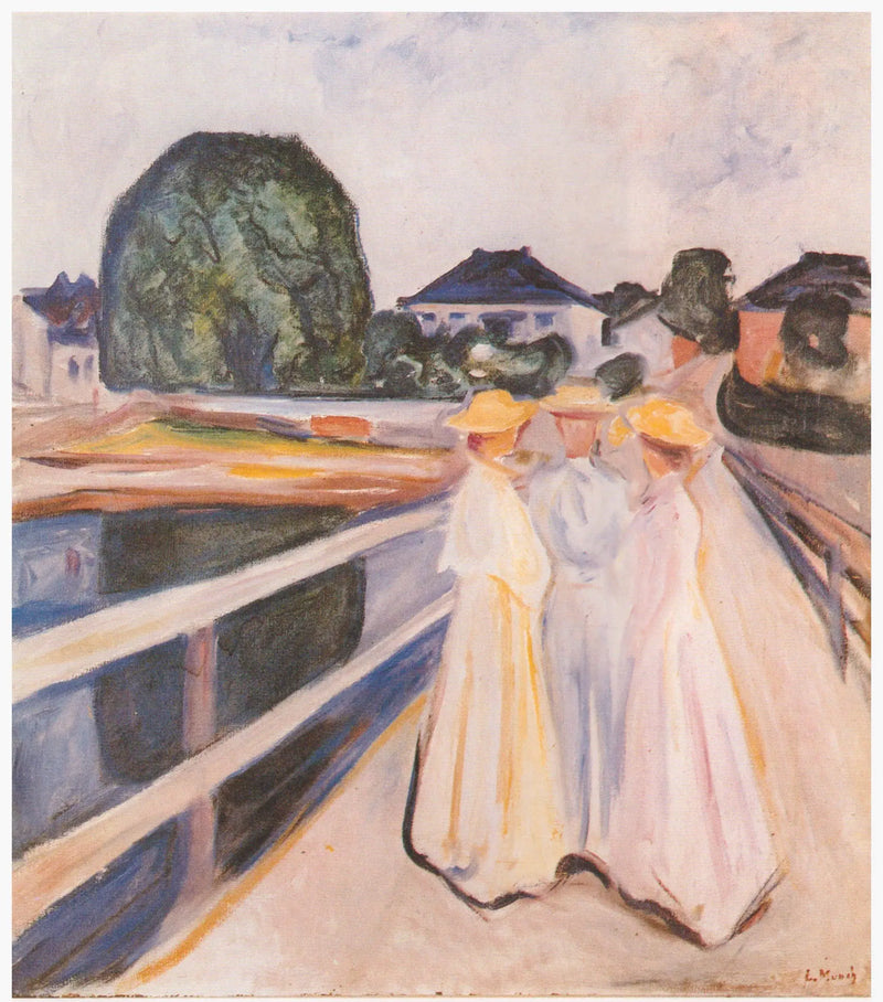 Köprüdeki Kadınlar - Edvard Munch