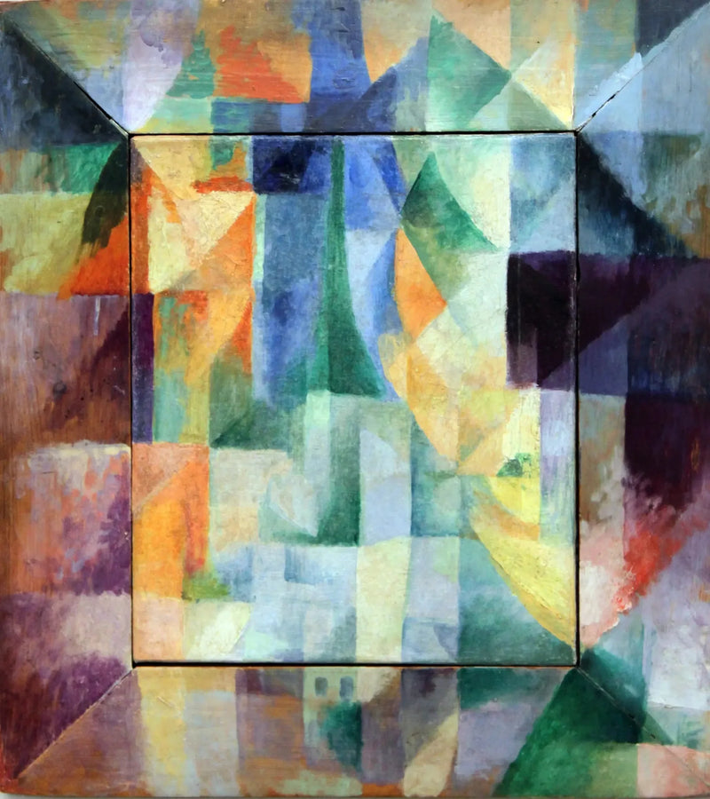 Şehir Üzerine Eşzamanlı Pencereler. 1. bölüm, 2. motif, 1. replik - Robert Delaunay