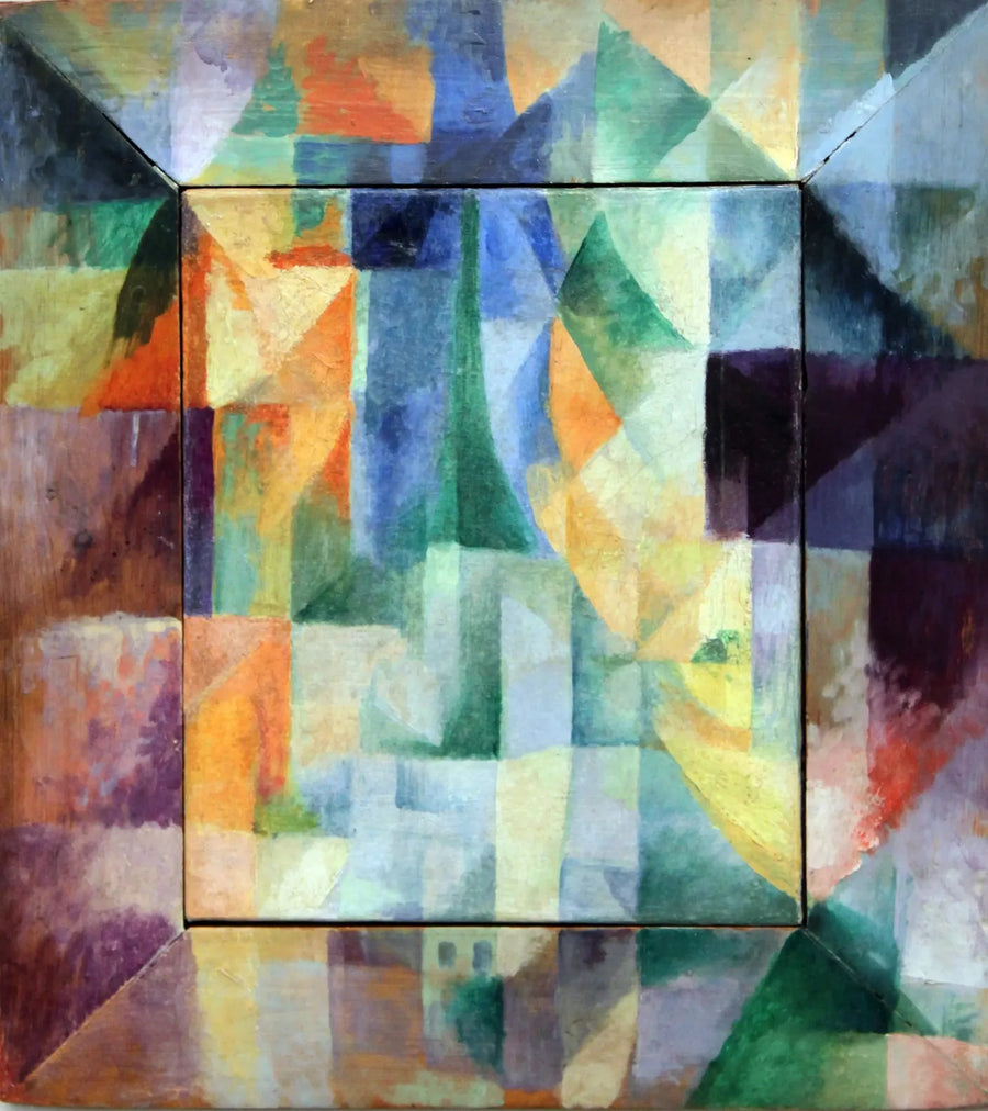 Şehir Üzerine Eşzamanlı Pencereler. 1. bölüm, 2. motif, 1. replik - Robert Delaunay