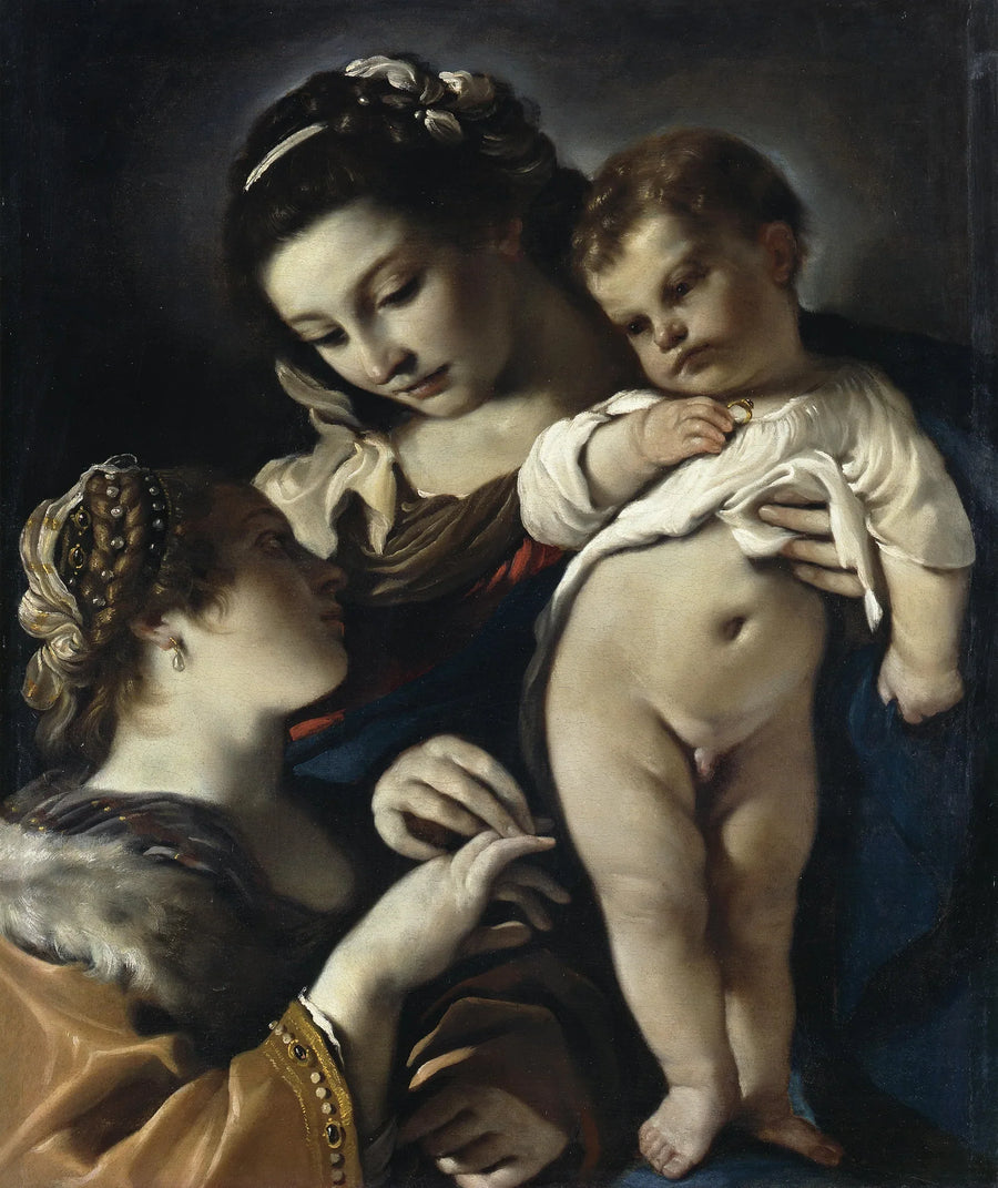 Alexandria Saint Catherine Nişanları - Guercino