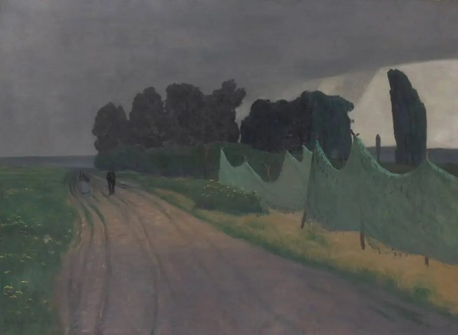 Filetler, Honfleur - Félix Vallotton