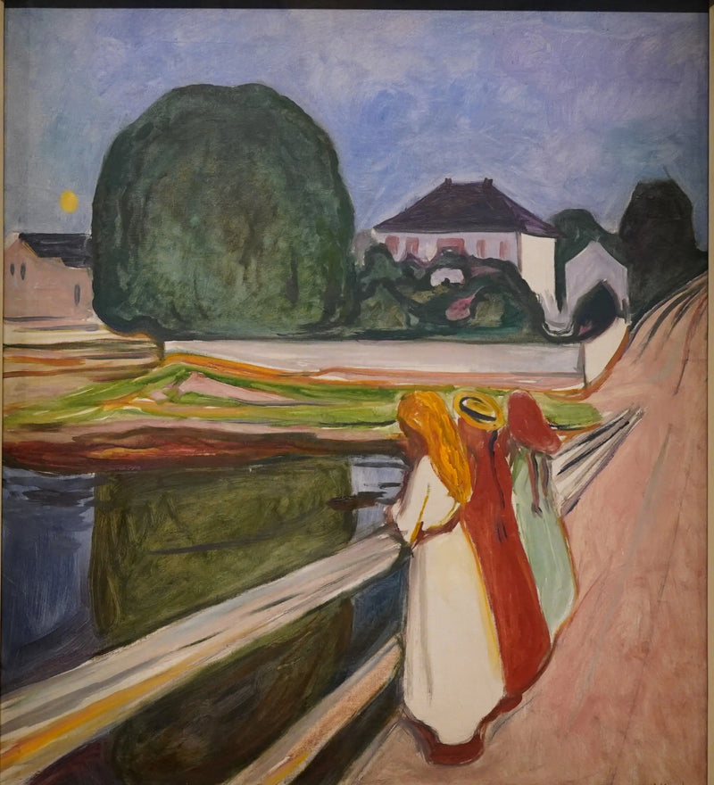 Köprüdeki Kızlar - Edvard Munch