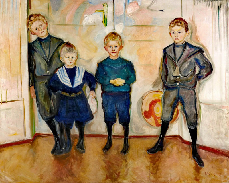 Dr. Linde'in Oğulları - Edvard Munch