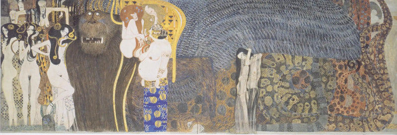 Kötülüğün Güçleri ve Üç Gorgon - Gustav Klimt