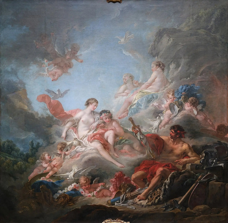 Vulcain'in Demirhaneleri - François Boucher
