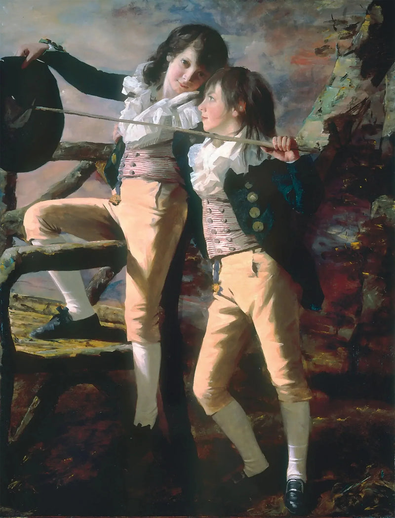 Allen kardeşler (James ve John Lee Allen portresi) - Henry Raeburn