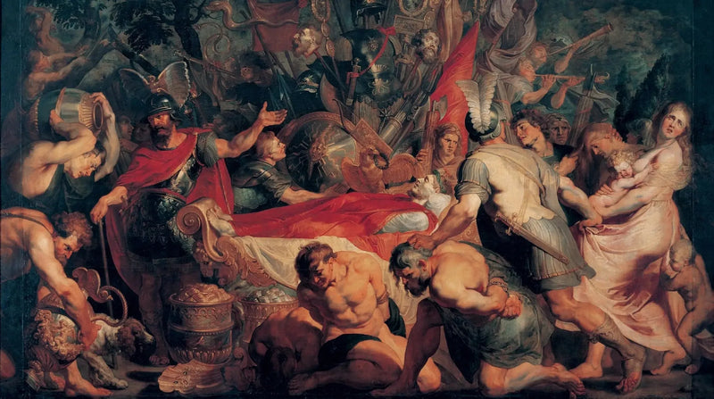 Decius Mus'un Cenazeleri - Peter Paul Rubens